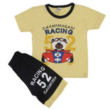 Boys Short Suit - Yellow, Kids, Boys Sets And Suits, Chase Value, Chase Value