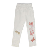 Girls Cotton Pant - White, Kids, Girls Pants And Capri, Chase Value, Chase Value
