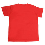 Boys Print T-Shirt - Red, Kids, Boys T-Shirts, Chase Value, Chase Value
