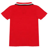 Boys Half Sleeves Polo T-Shirt - Red, Boys T-Shirts, Chase Value, Chase Value