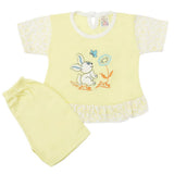 Newborn Girls Half Sleeves Suit - Lemon, Kids, Newborn Girls Sets And Suits, Chase Value, Chase Value