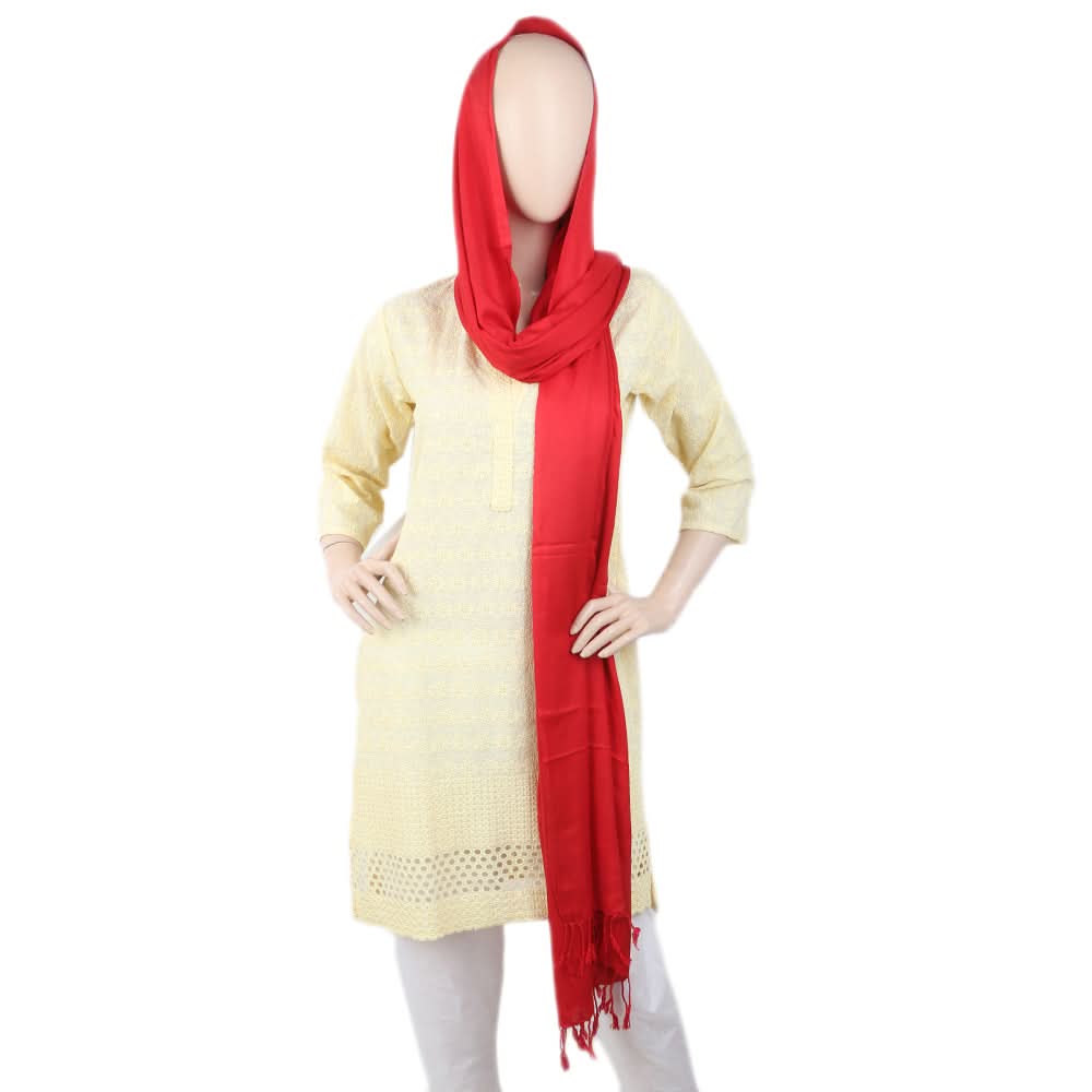 Women's Plain Stoler - Red, Women, Shawls And Scarves, Chase Value, Chase Value
