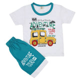Boys Short Suit - White, Kids, Boys Sets And Suits, Chase Value, Chase Value