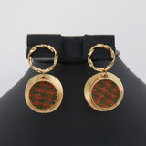 Women's Funky Earring - Brown, Women, Earrings & Tops, Chase Value, Chase Value