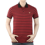 Men's Half Sleeves Polo T-Shirt - Rust, Men, T-Shirts And Polos, Chase Value, Chase Value