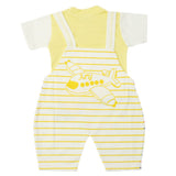 Newborn Boys Half Sleeves Romper - Yellow, Kids, Newborn Boys Rompers, Chase Value, Chase Value