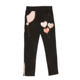 Girls Cotton Pant - Black, Kids, Girls Pants And Capri, Chase Value, Chase Value