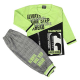 Boys Full Sleeves Suit - Light Green, Boys Sets & Suits, Chase Value, Chase Value