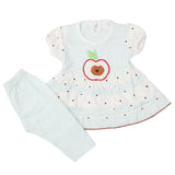 Newborn Girls Half Sleeves Suit - Light Blue, Kids, Newborn Girls Sets And Suits, Chase Value, Chase Value