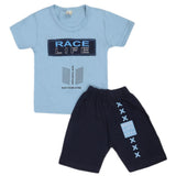 Boys Short Suit - Blue, Kids, Boys Sets And Suits, Chase Value, Chase Value