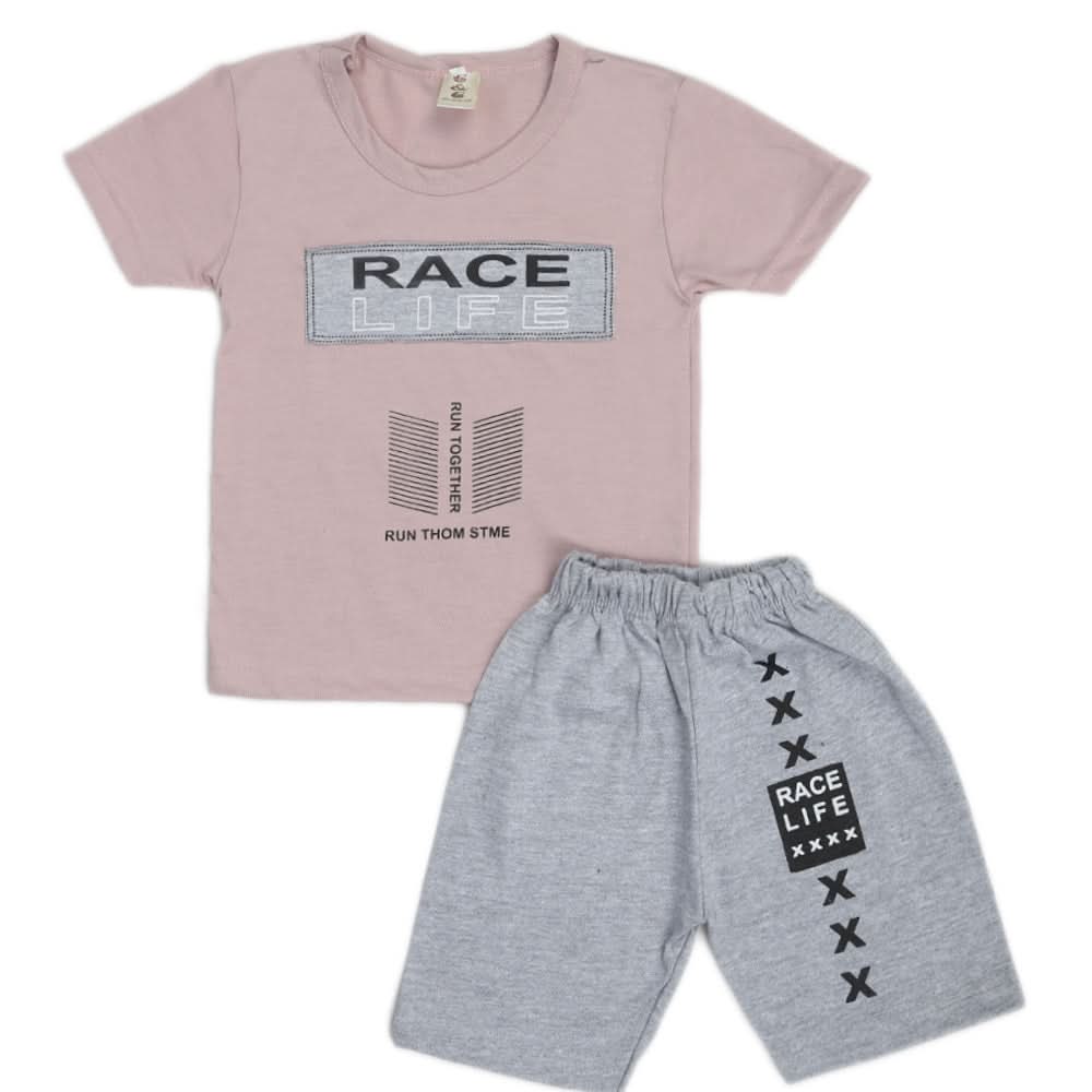 Boys Short Suit - Light Purple, Kids, Boys Sets And Suits, Chase Value, Chase Value