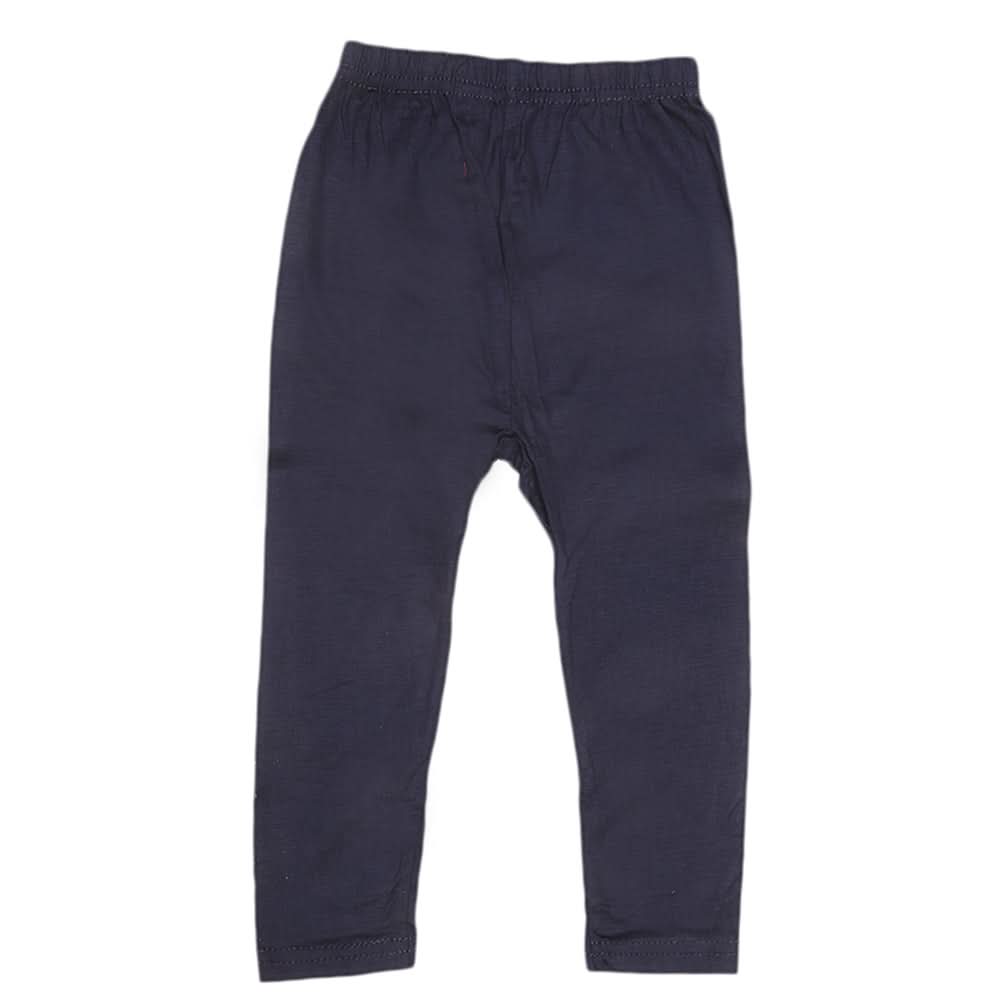 Girls Plain Tight - Navy Blue, Kids, Girls Pants And Capri, Chase Value, Chase Value