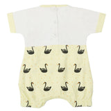 Newborn Girls Half Sleeves Romper - Yellow, Kids, Newborn Girls Rompers, Chase Value, Chase Value