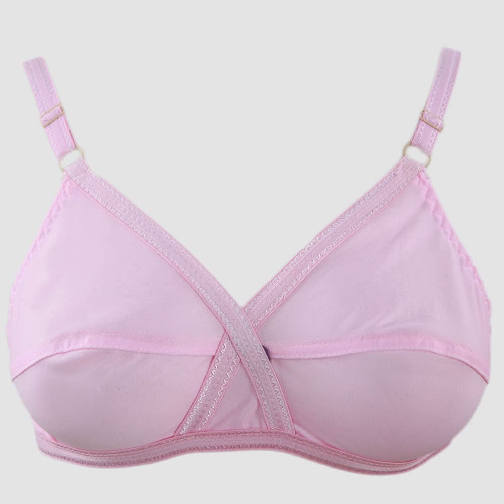 Women's Cotton Bra - Pink, Women, Bras, Chase Value, Chase Value