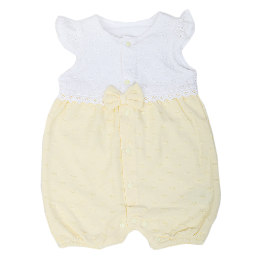 Newborn Girls Romper - Yellow, Kids, Newborn Girls Rompers, Chase Value, Chase Value