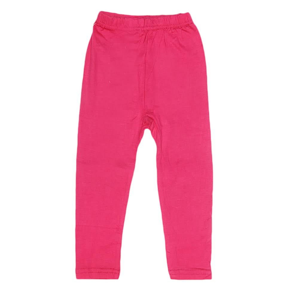 Girls Plain Tight - Dark Pink, Kids, Girls Pants And Capri, Chase Value, Chase Value