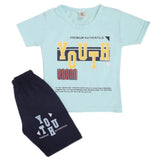 Boys Short Suit - Cyan, Kids, Boys Sets And Suits, Chase Value, Chase Value