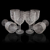 Goblet Glass 6 Pcs - White, Home & Lifestyle, Glassware & Drinkware, Chase Value, Chase Value