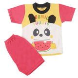 Newborn Boys Half Sleeves Suit - Dark Pink, Kids, Newborn Boys Sets And Suits, Chase Value, Chase Value
