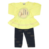 Girls Full Sleeves Suit - Lemon, Girls Suits, Chase Value, Chase Value