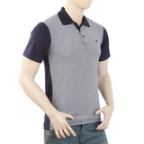 Men's Half Sleeves Polo T-Shirt - Navy Blue, Men, T-Shirts And Polos, Chase Value, Chase Value