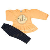 Girls Full Sleeves Suit - Peach, Girls Suits, Chase Value, Chase Value