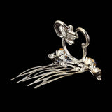 Metal Comb Crown For Women - Blue, Women, Hair And Head Jewellery, Chase Value, Chase Value