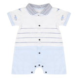 Newborn Boys Romper - Light Blue, Kids, Newborn Boys Rompers, Chase Value, Chase Value