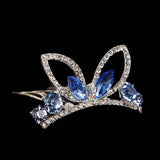 Metal Comb Crown For Women - Blue, Women, Hair And Head Jewellery, Chase Value, Chase Value