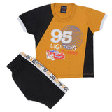 Boys Short Suit - Mustard, Kids, Boys Sets And Suits, Chase Value, Chase Value