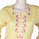 Women's Embroidered Western Top - Yellow, Women's Fashion, Chase Value, Chase Value