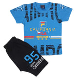 Boys Short Suit - Blue, Kids, Boys Sets And Suits, Chase Value, Chase Value