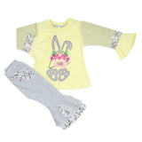 Girls Full Sleeves Suit - Yellow, Girls Suits, Chase Value, Chase Value
