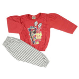 Girls Full Sleeves Suit - Dark Pink, Girls Suits, Chase Value, Chase Value