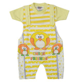 Newborn Boys Half Sleeves Romper - Yellow, Kids, Newborn Boys Rompers, Chase Value, Chase Value