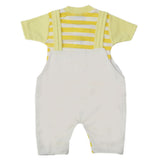 Newborn Boys Half Sleeves Romper - Yellow, Kids, Newborn Boys Rompers, Chase Value, Chase Value