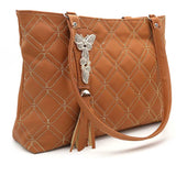 Women's Shoulder Bag ZH-48 - Brown, Women, Bags, Chase Value, Chase Value