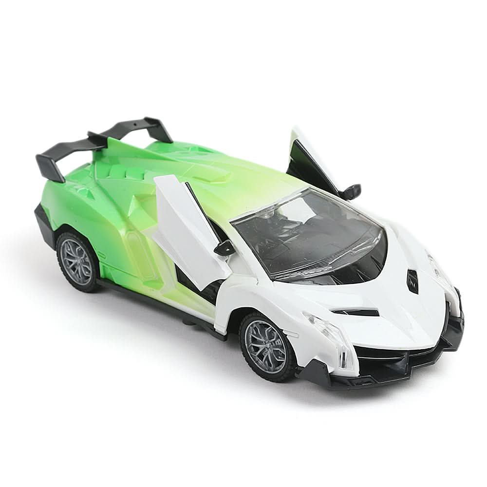 Race Speed Car With Light And Battery - Multi, Kids, Remote Control, Chase Value, Chase Value