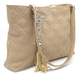Women's Shoulder Bag ZH-48 - Beige, Women, Bags, Chase Value, Chase Value