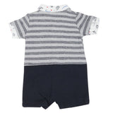 Newborn Boys Romper 1215 - Grey, Kids, NB Boys Rompers, Chase Value, Chase Value