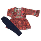 Girls Full Sleeves Suit - Peach, Girls Suits, Chase Value, Chase Value