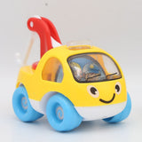 Kids Cartoon Car - Yellow, Kids, Non-Remote Control, Chase Value, Chase Value