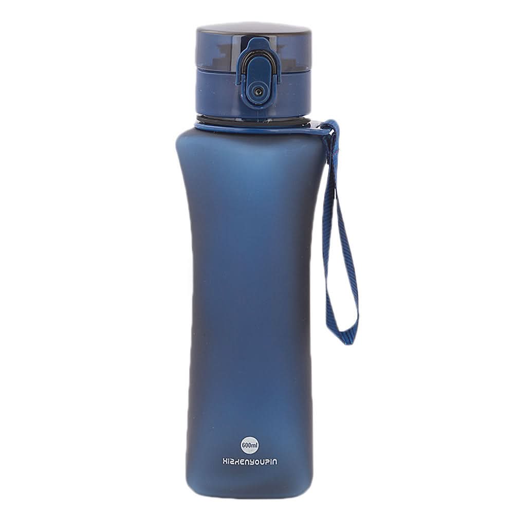 Sports Water Bottle 600 ML - Navy Blue, Home & Lifestyle, Glassware & Drinkware, Chase Value, Chase Value