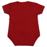 Newborn Boys Half Sleeves Romper - Red, Kids, Newborn Boys Rompers, Chase Value, Chase Value