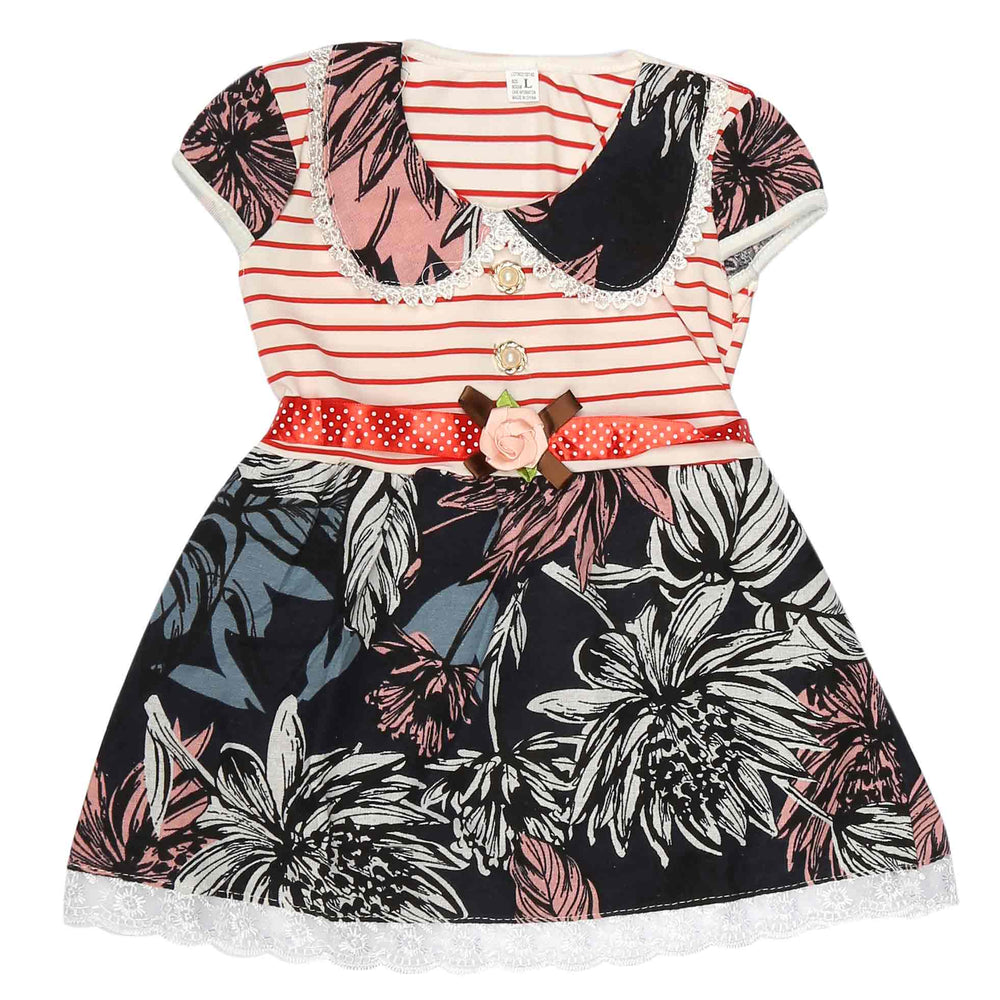Girls Frock - Red, Kids, Girls Frocks, Chase Value, Chase Value