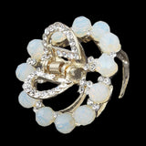 Women's Metal Catcher - White, Women, Hair And Head Jewellery, Chase Value, Chase Value