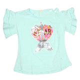 Girls Fancy T-Shirt - Light Blue, Kids, Girls T-Shirts, Chase Value, Chase Value
