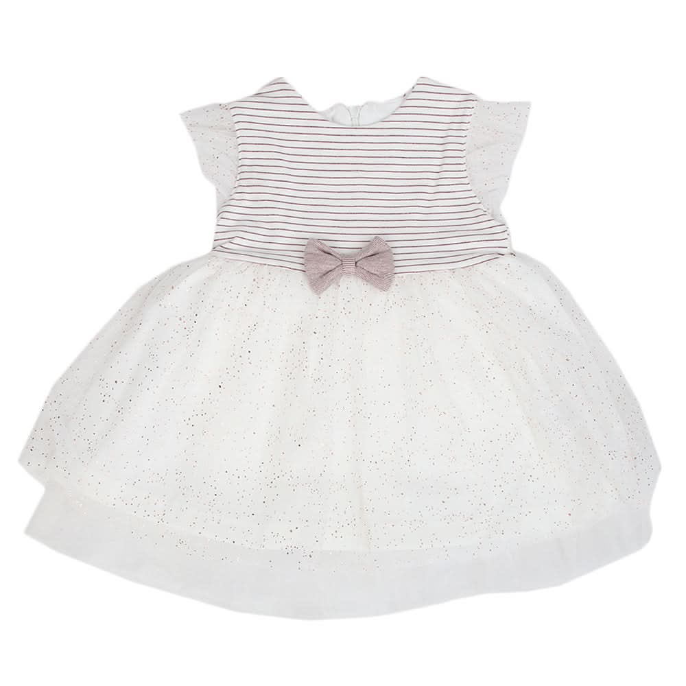 Newborn Girls Frock 2634 - Maroon, Kids, Newborn Girls Frocks, Chase Value, Chase Value