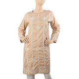 Women Embroidered Kurti - Peach, Women Ready Kurtis, Chase Value, Chase Value