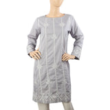 Women Embroidered Kurti - Purple, Women Ready Kurtis, Chase Value, Chase Value